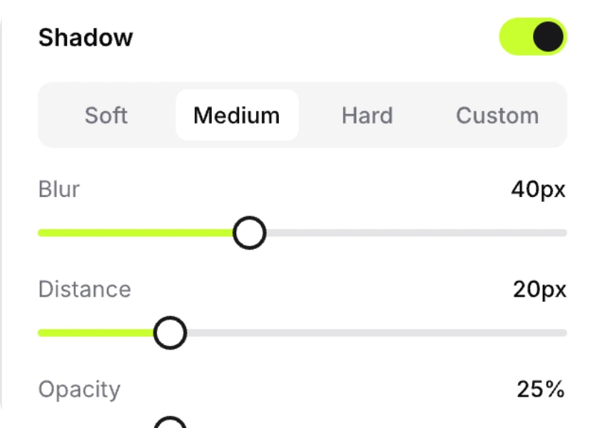 Shadows preview